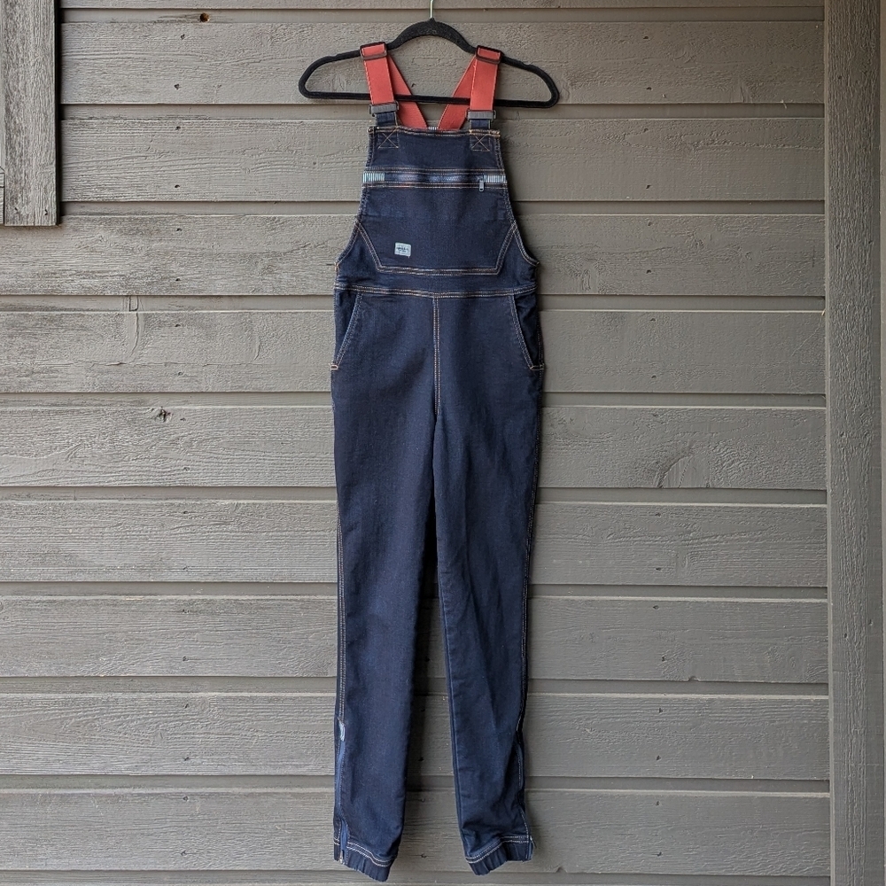 Ripton & Co Winter 2023 Deluxe Overalls Size XS Dark Indigo Blue